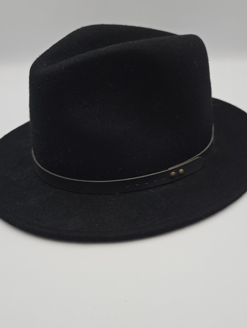Ecote Black Wool Fedora Hat